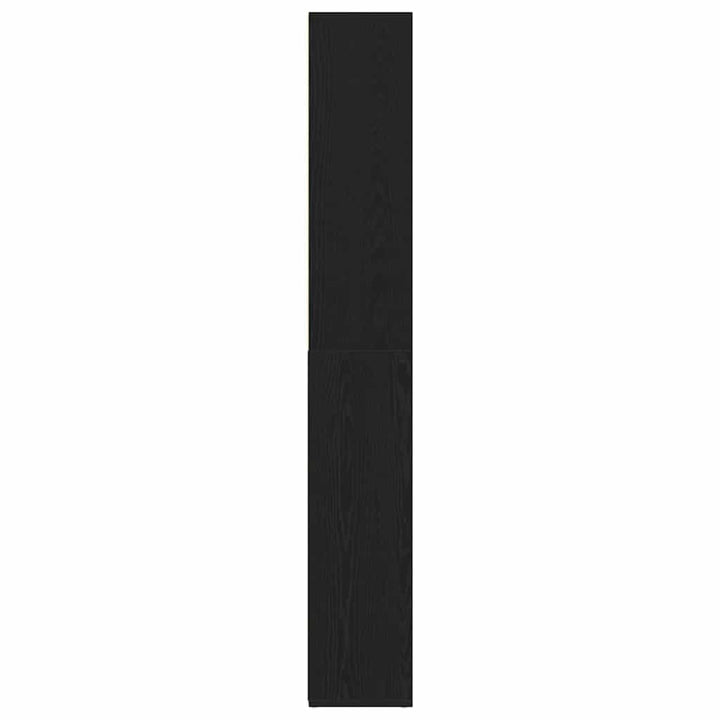 Bogskab Sort eg 155 x 24 x 160 cm Konstrueret træ