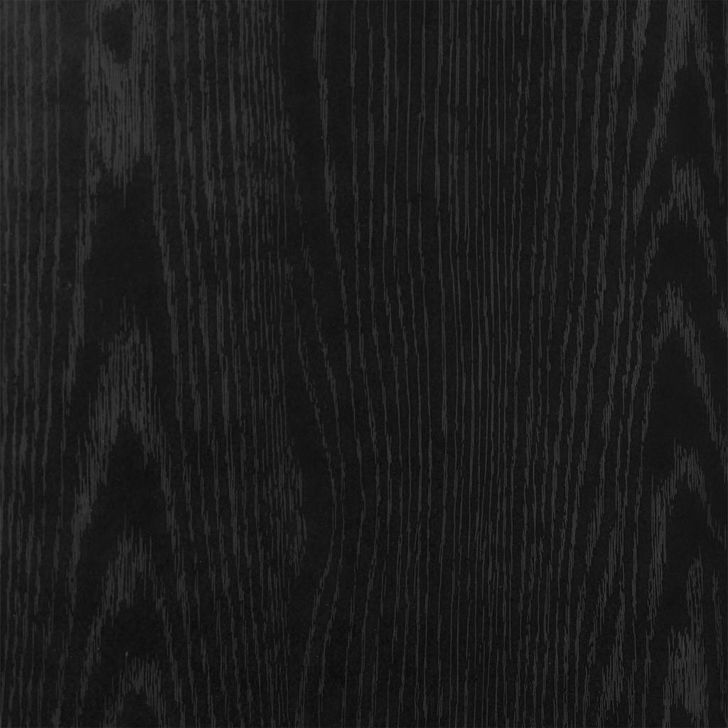 bogreol 60x30x189 cm konstrueret træ sort egetræsfarve