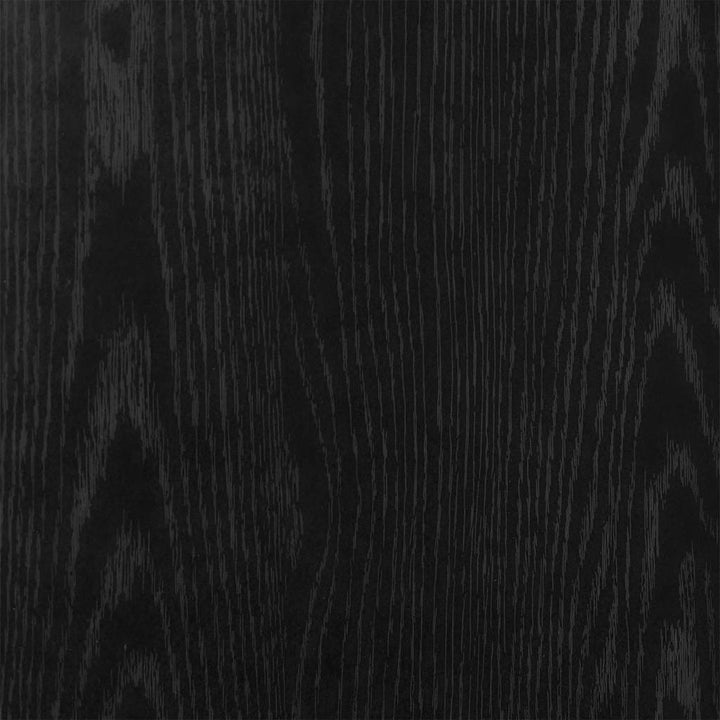 bogreol 40x30x189 cm konstrueret træ sort egetræsfarve