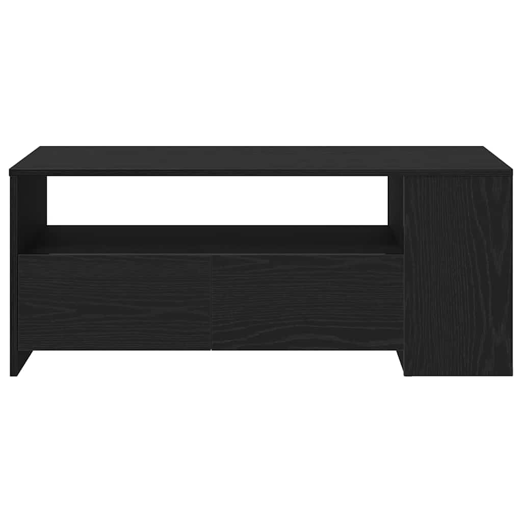 Sofabord with Drawer Sort eg 102 x 55 x 43,5 cm Konstrueret træ
