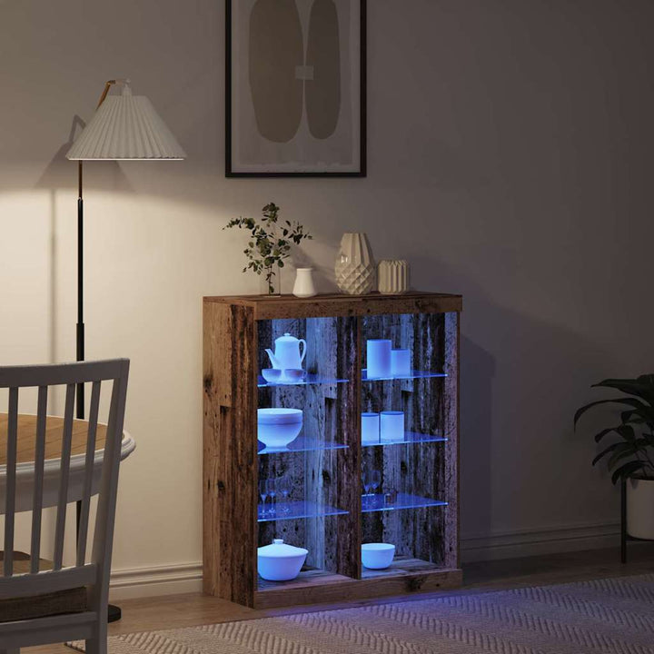 Sideboard Gammelt træ 41 x 37 x 100 cm Konstrueret træ