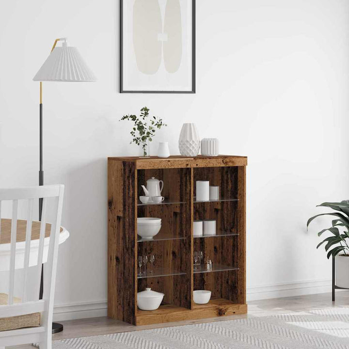 Sideboard Gammelt træ 41 x 37 x 100 cm Konstrueret træ