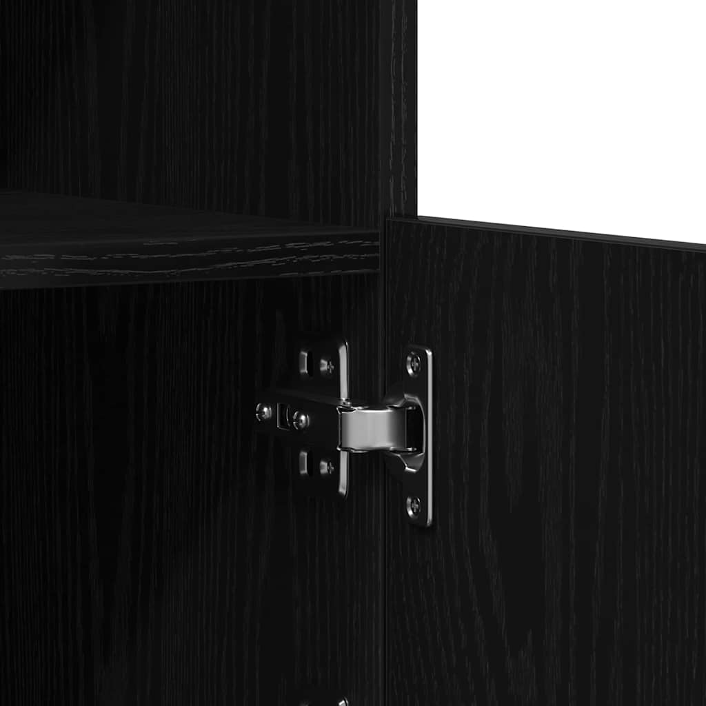 Sideboard Sort eg 41 x 37 x 100 cm Konstrueret træ