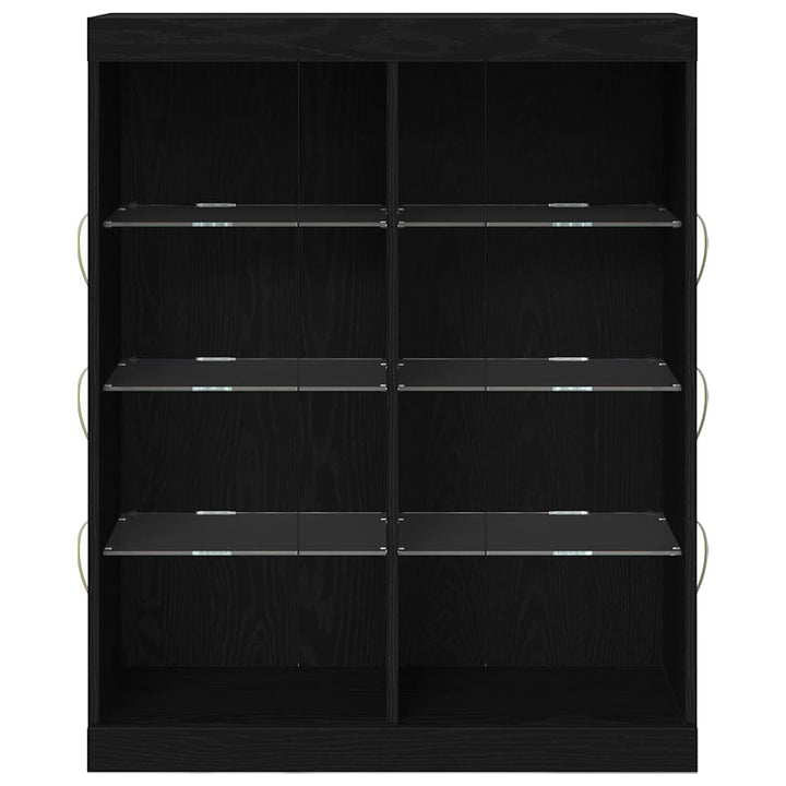 Sideboard Sort eg 41 x 37 x 100 cm Konstrueret træ