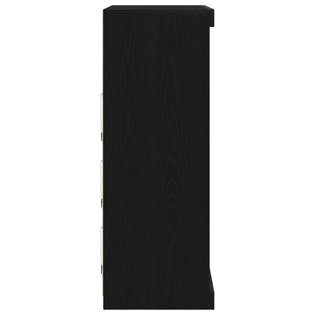 Sideboard Sort eg 41 x 37 x 100 cm Konstrueret træ