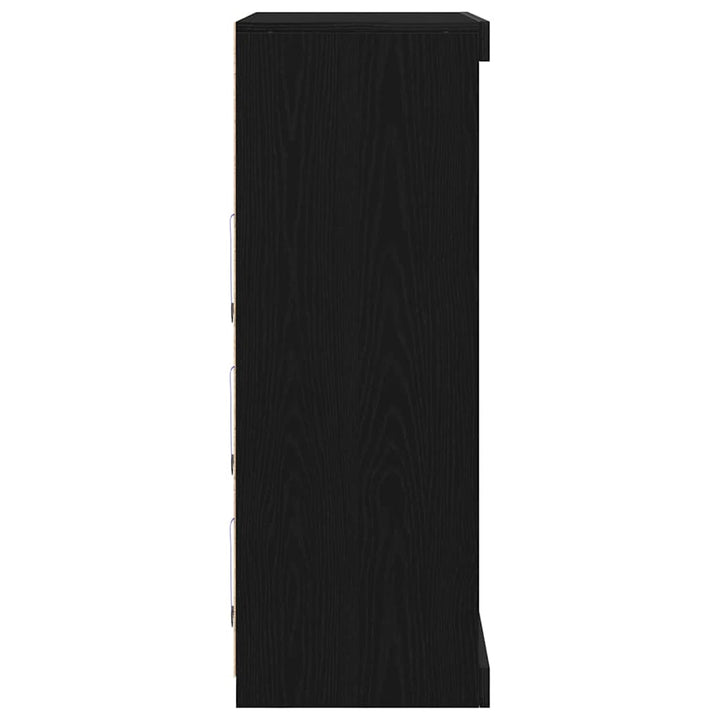 Sideboard Sort eg 41 x 37 x 100 cm Konstrueret træ