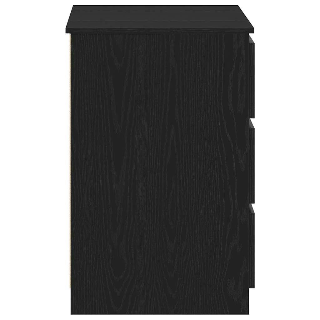 Bord Sort eg 140 x 50 x 76 cm Konstrueret træ