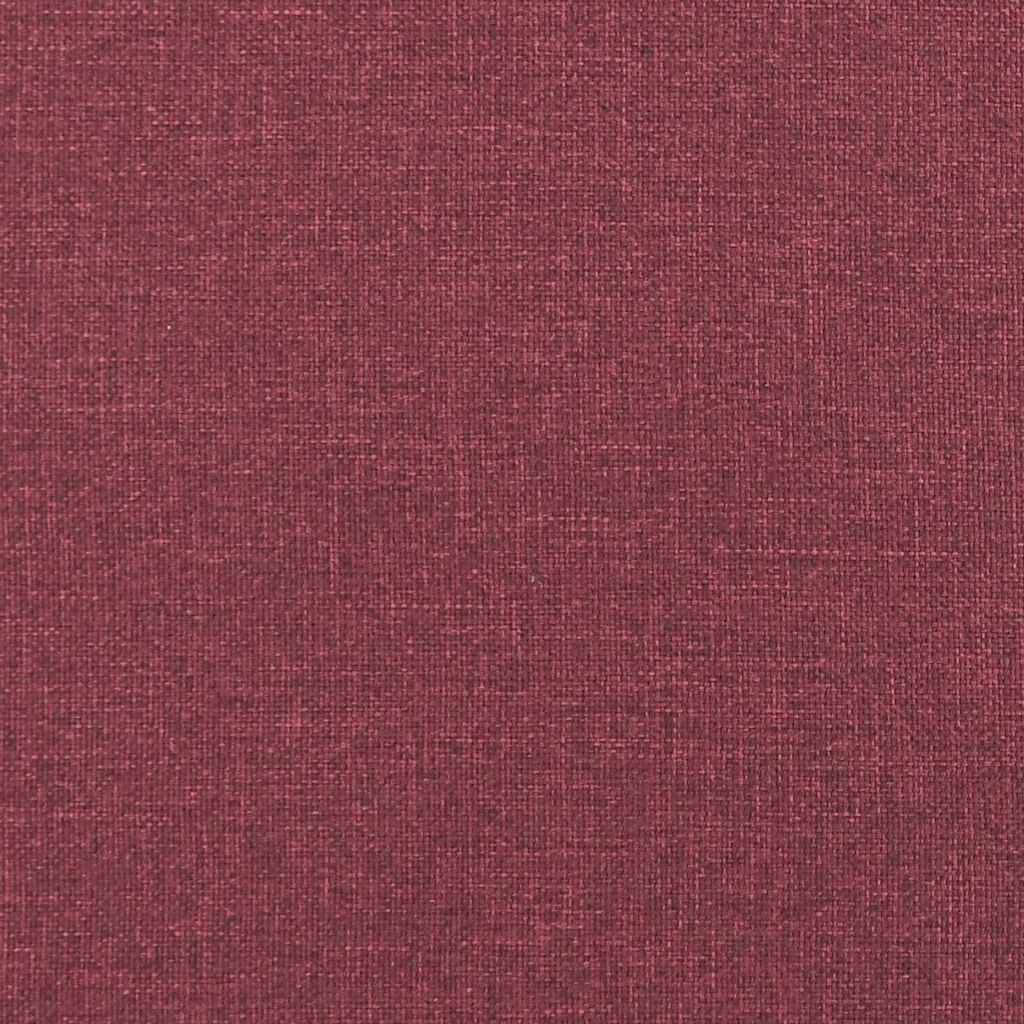 bænk Vinrød 113 x 57 x 39 cm Stof