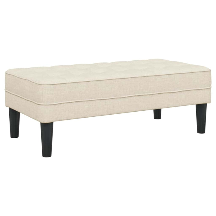 bænk Linned 113 x 57 x 39 cm Stof