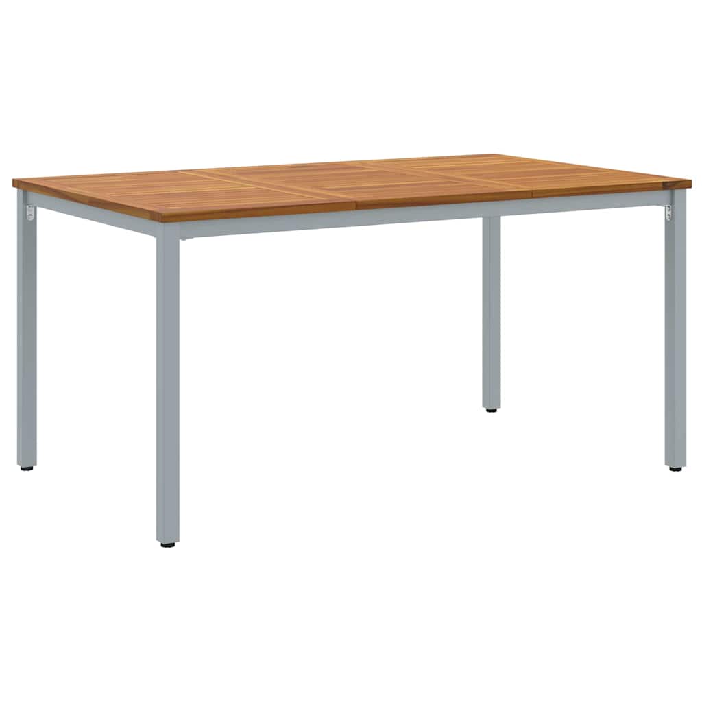 Udendørs borde Naturlig og Grå 150 x 90 x 75 cm
