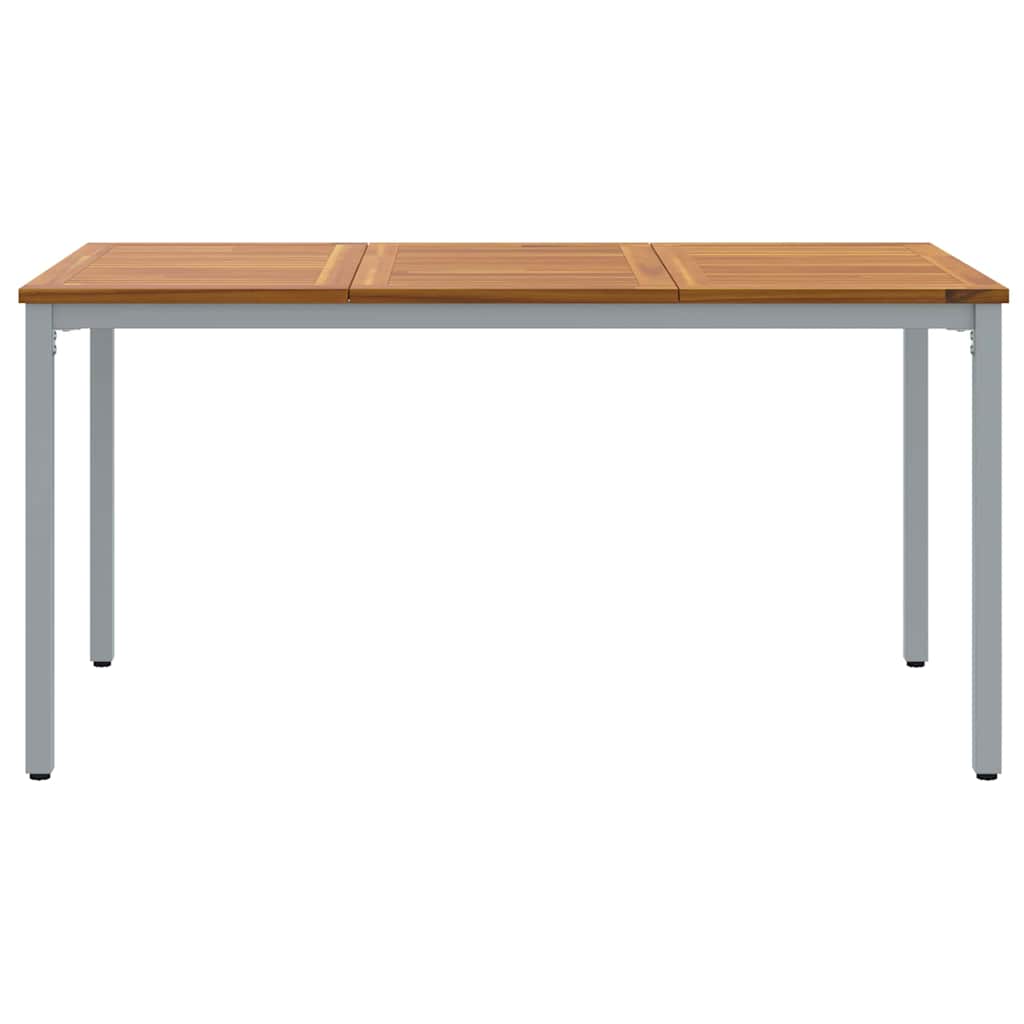 Udendørs borde Naturlig og Grå 150 x 90 x 75 cm