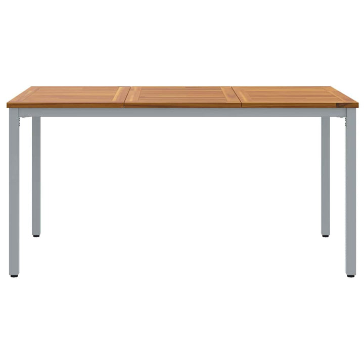 Udendørs borde Naturlig og Grå 150 x 90 x 75 cm