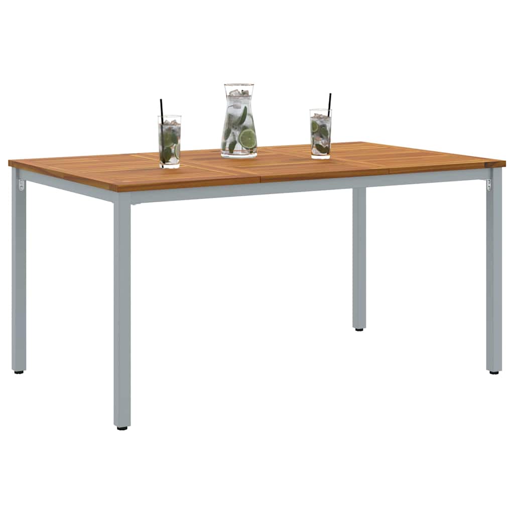 Udendørs borde Naturlig og Grå 150 x 90 x 75 cm