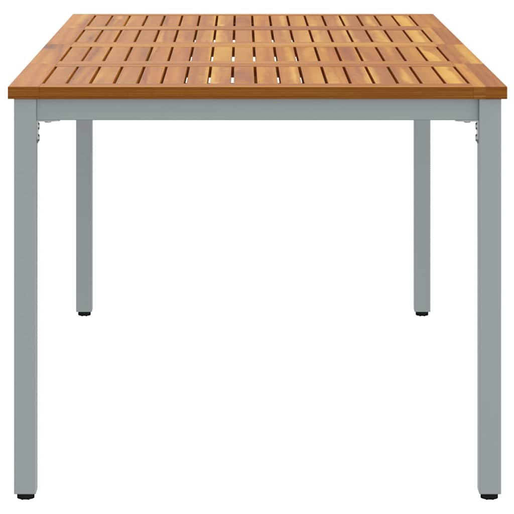 Udendørs borde Naturlig og Grå 180 x 90 x 75 cm