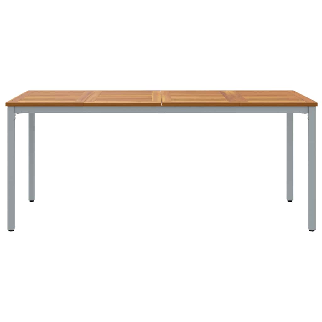 Udendørs borde Naturlig og Grå 180 x 90 x 75 cm