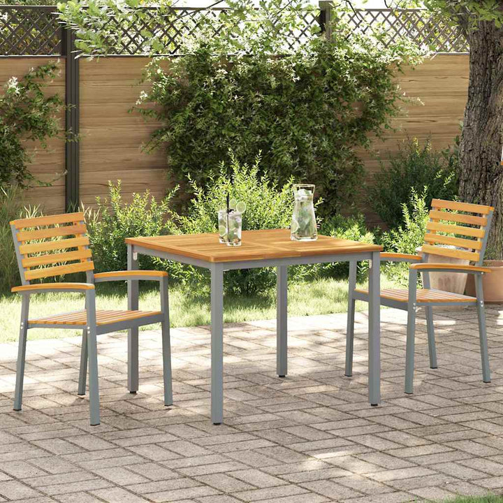 Have Stol 2 pcs Brun 56 x 57 x 87cm Massivt akacietræ
