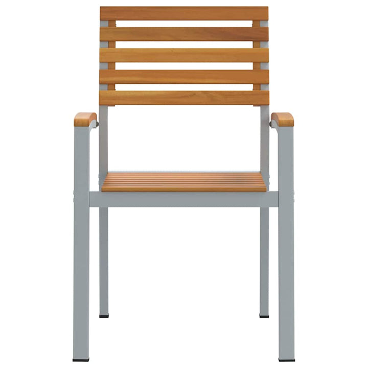 Have Stol 2 pcs Brun 56 x 57 x 87cm Massivt akacietræ