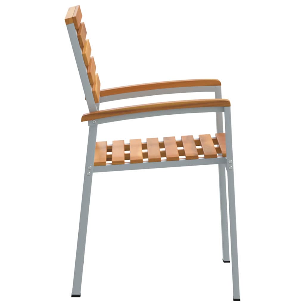 Have Stol 2 pcs Brun 56 x 57 x 87cm Massivt akacietræ