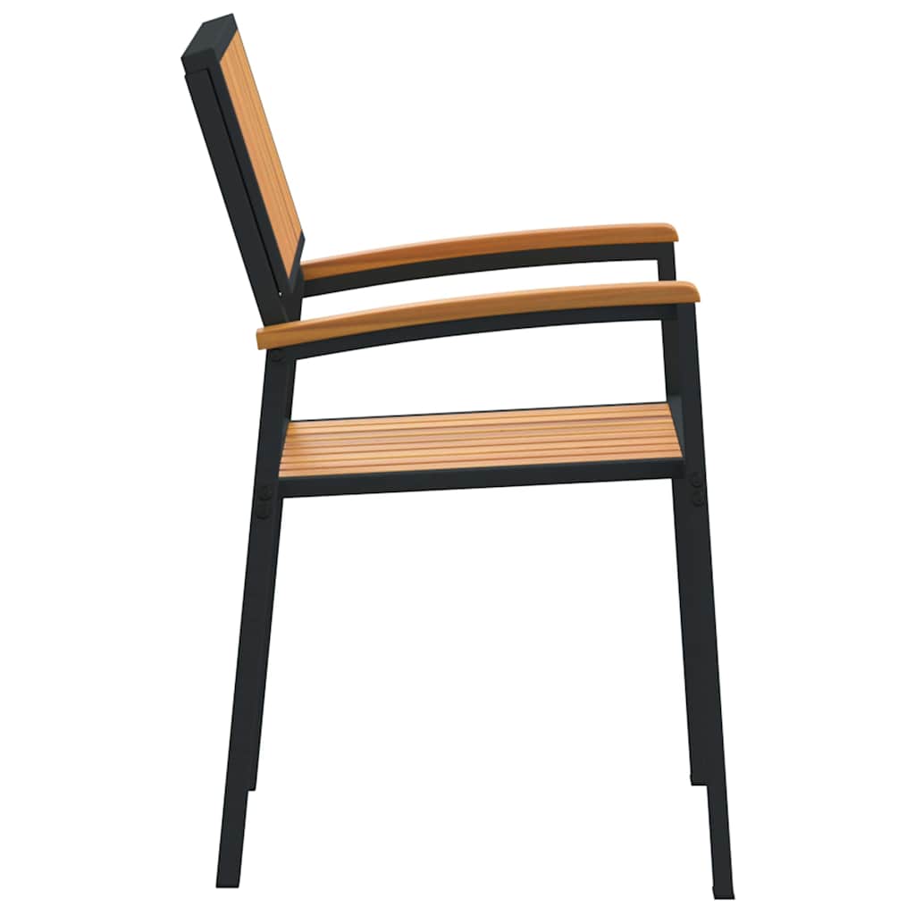 Have Stol 2 pcs Brun 56 x 57 x 87cm Massivt akacietræ