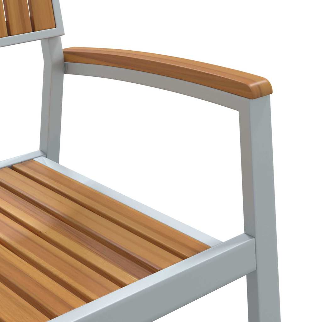 Have Stol 2 pcs Brun 56 x 57 x 87cm Massivt akacietræ