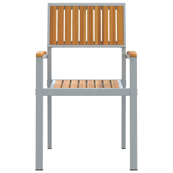 Have Stol 2 pcs Brun 56 x 57 x 87cm Massivt akacietræ