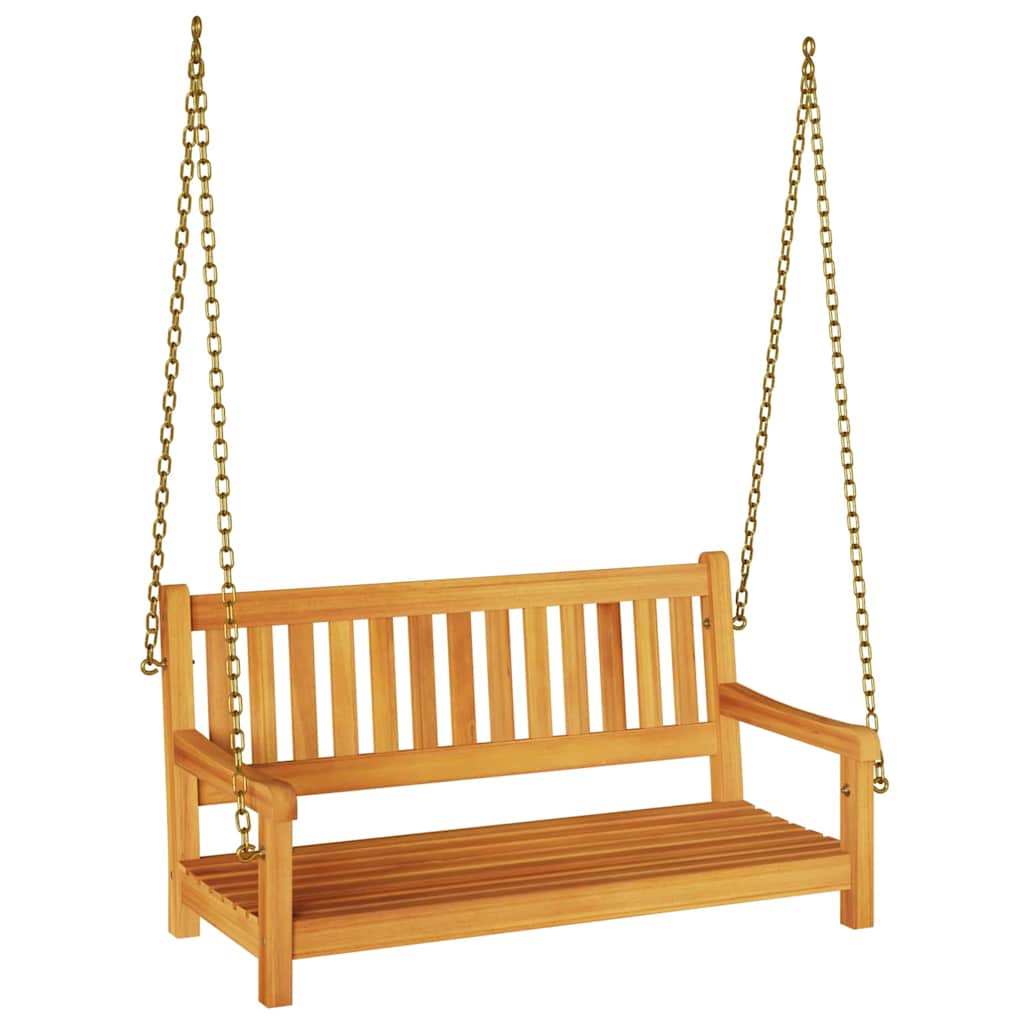 Haveslynge bænk Brun 119 x 35 x 47cm Massivt akacietræ