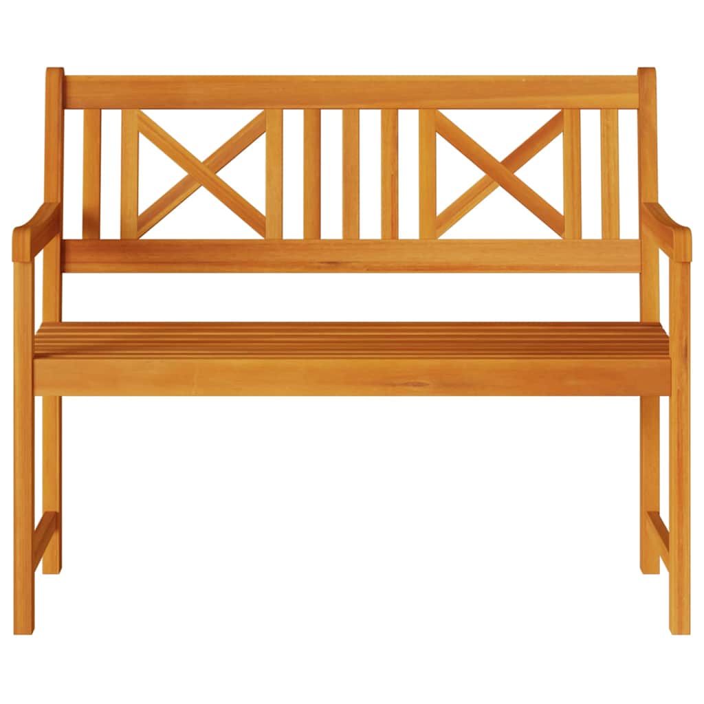 Havebænk Brun 110 x 56 x 90cm Massivt akacietræ