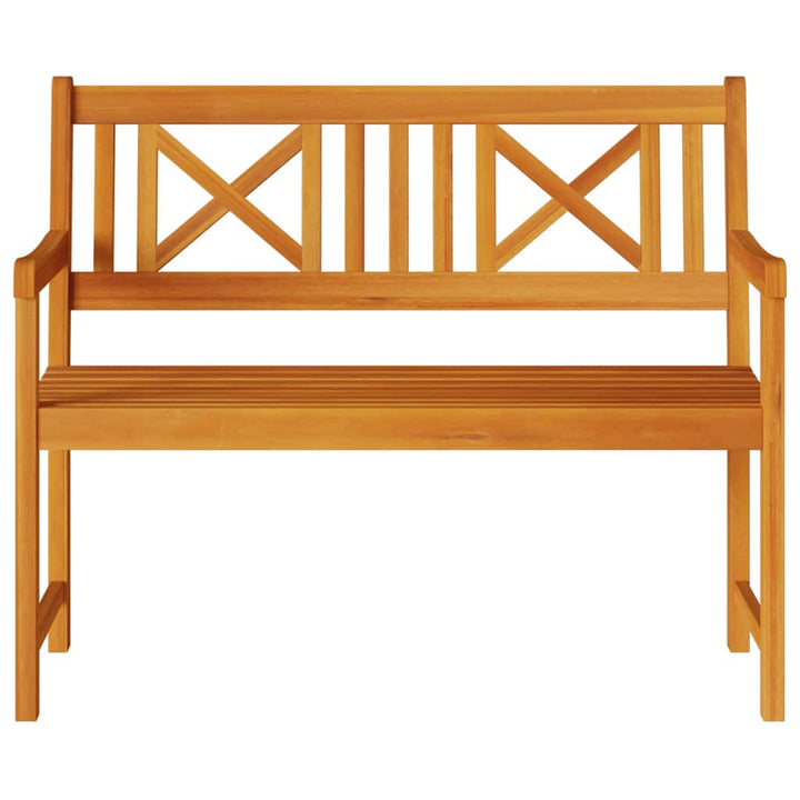 Havebænk Brun 110 x 56 x 90cm Massivt akacietræ