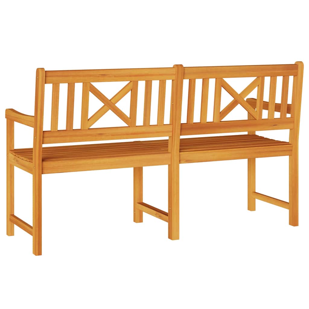 Havebænk Brun 150 x 56 x 90cm Massivt akacietræ