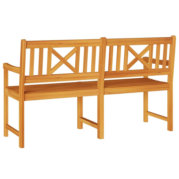Havebænk Brun 150 x 56 x 90cm Massivt akacietræ