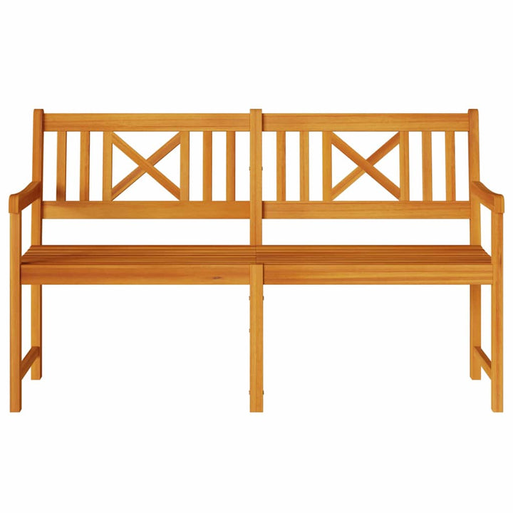 Havebænk Brun 150 x 56 x 90cm Massivt akacietræ