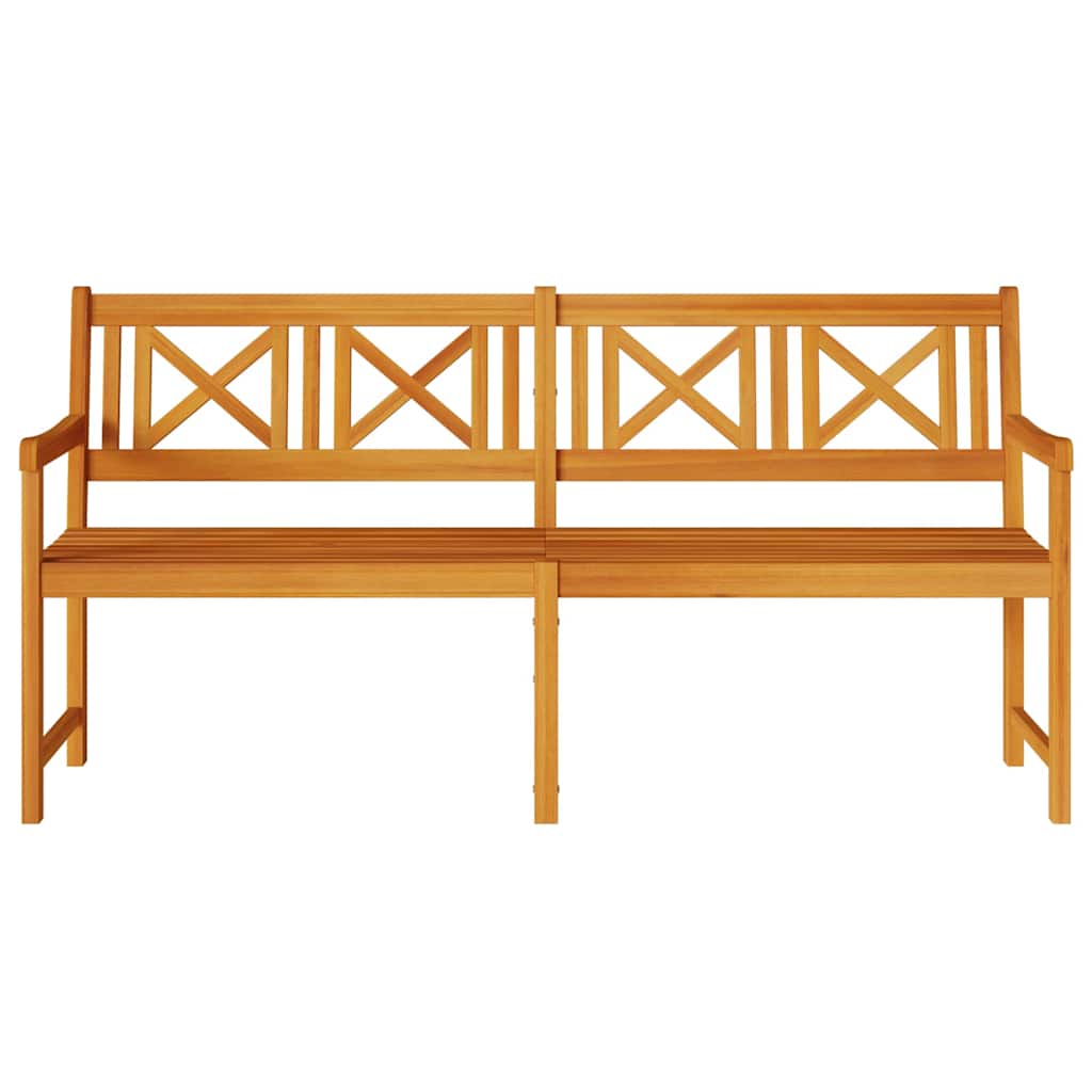 Havebænk Brun 180 x 56 x 90cm Massivt akacietræ
