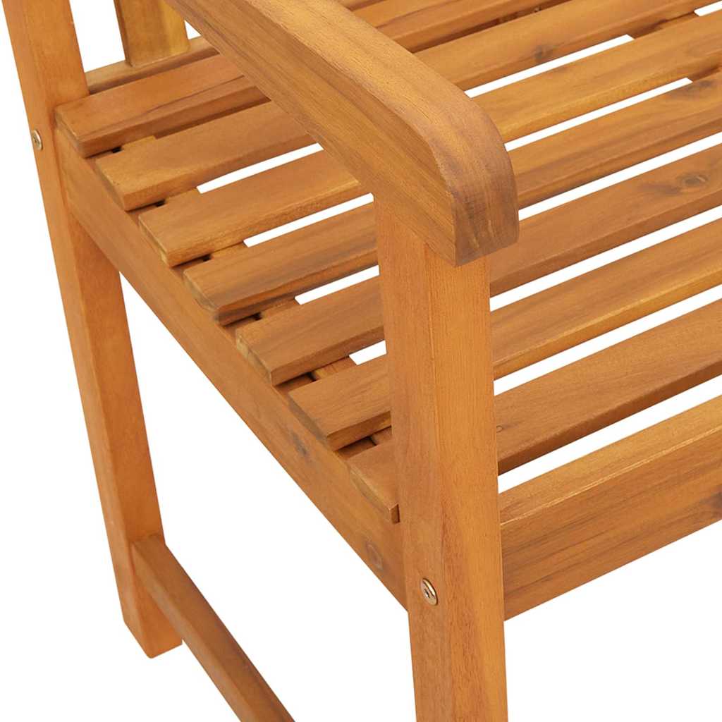 Havebænk Brun 220 x 56 x 90cm Massivt akacietræ