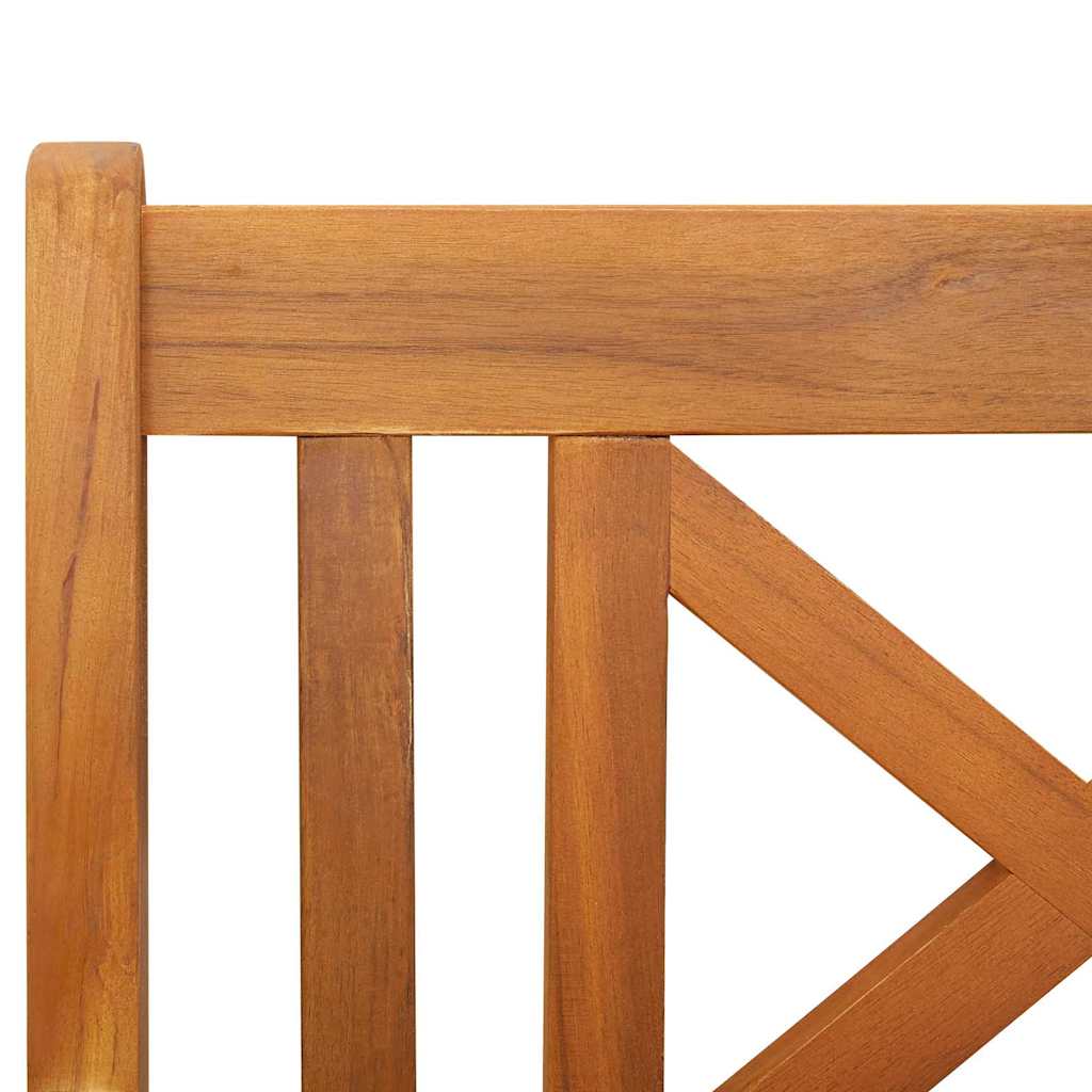 Havebænk Brun 220 x 56 x 90cm Massivt akacietræ