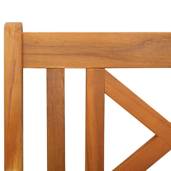 Havebænk Brun 220 x 56 x 90cm Massivt akacietræ