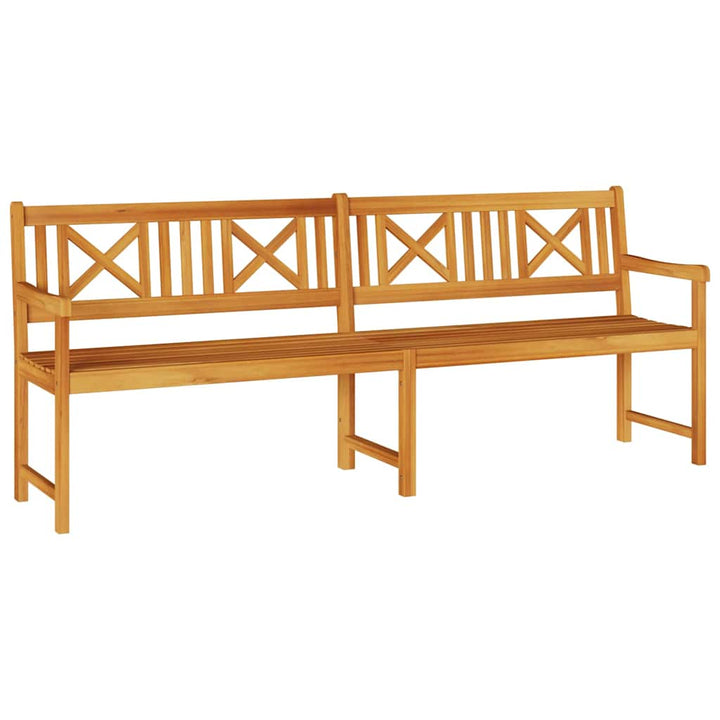 Havebænk Brun 220 x 56 x 90cm Massivt akacietræ