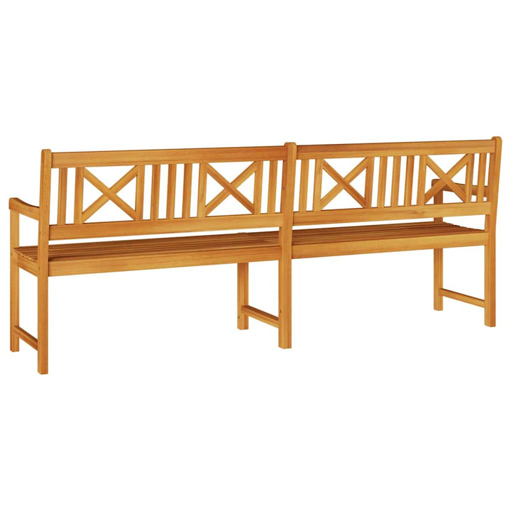 Havebænk Brun 220 x 56 x 90cm Massivt akacietræ