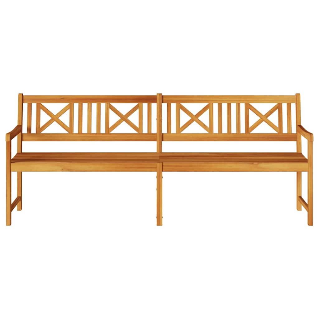 Havebænk Brun 220 x 56 x 90cm Massivt akacietræ