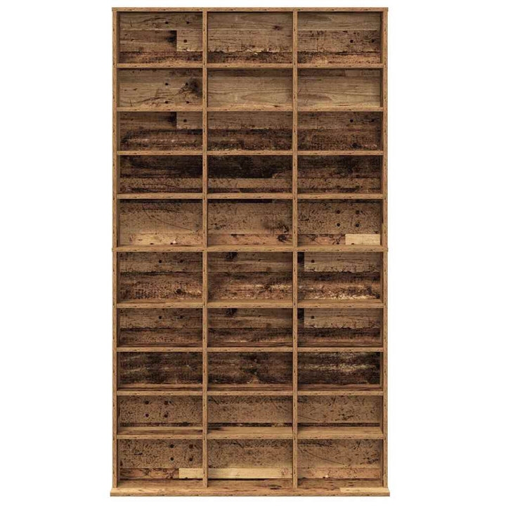 CD-skab Gammelt træ 101 x 23 x 177,5 cm Konstrueret træ
