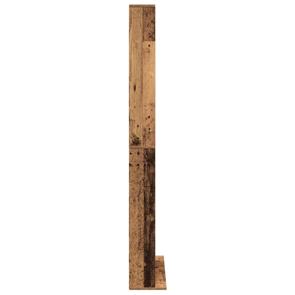 CD-skab Gammelt træ 101 x 23 x 177,5 cm Konstrueret træ