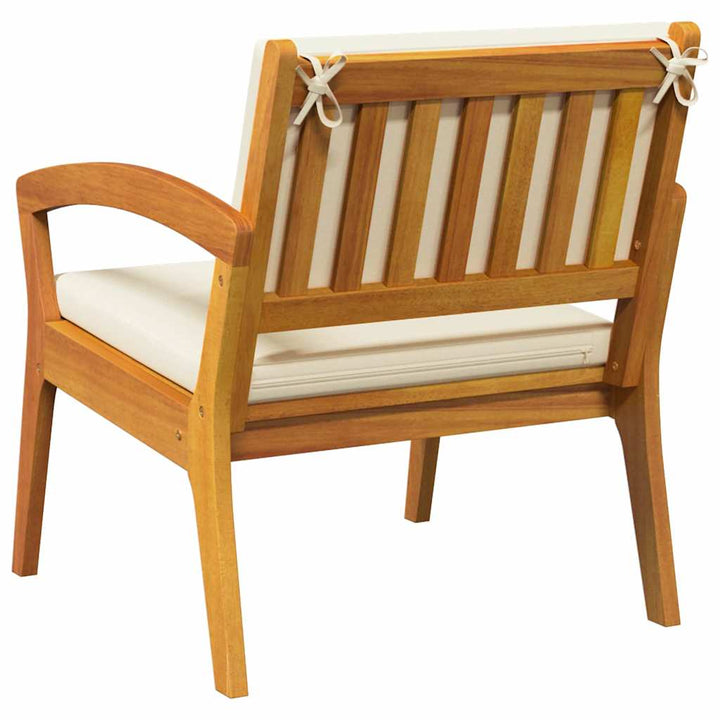 Have Stol 2 pcs Brun Massivt akacietræ