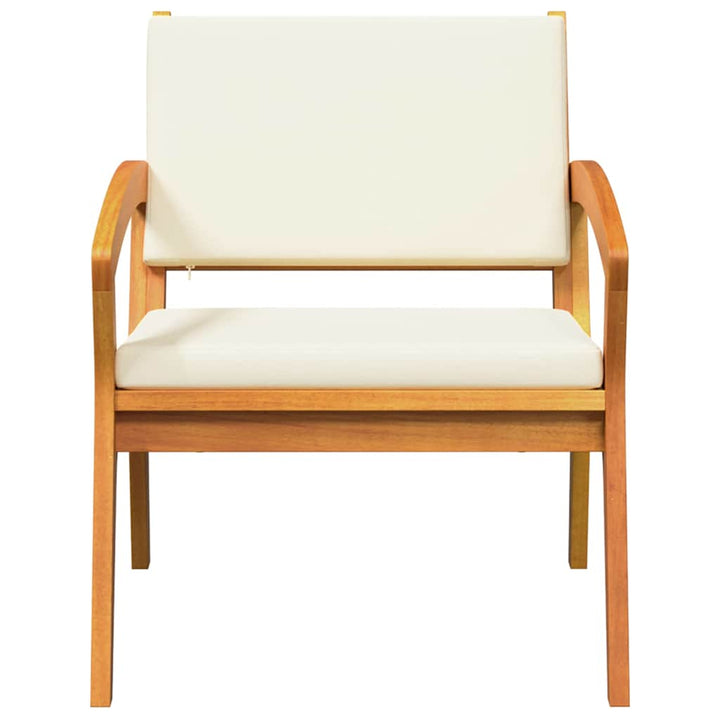 Have Stol 2 pcs Brun Massivt akacietræ