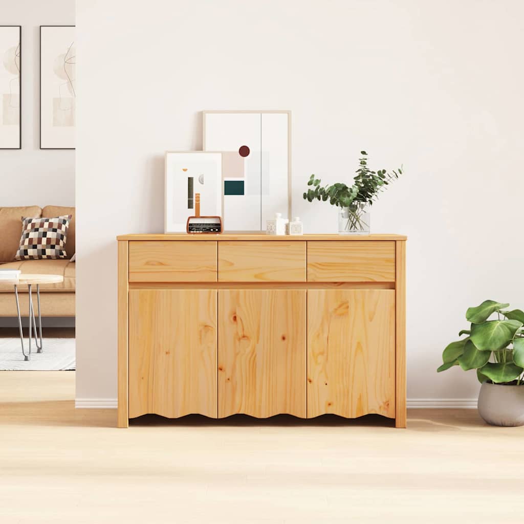 Sideboard Drammen Egetræsfarvet 114 x 43 x 75.5 cm