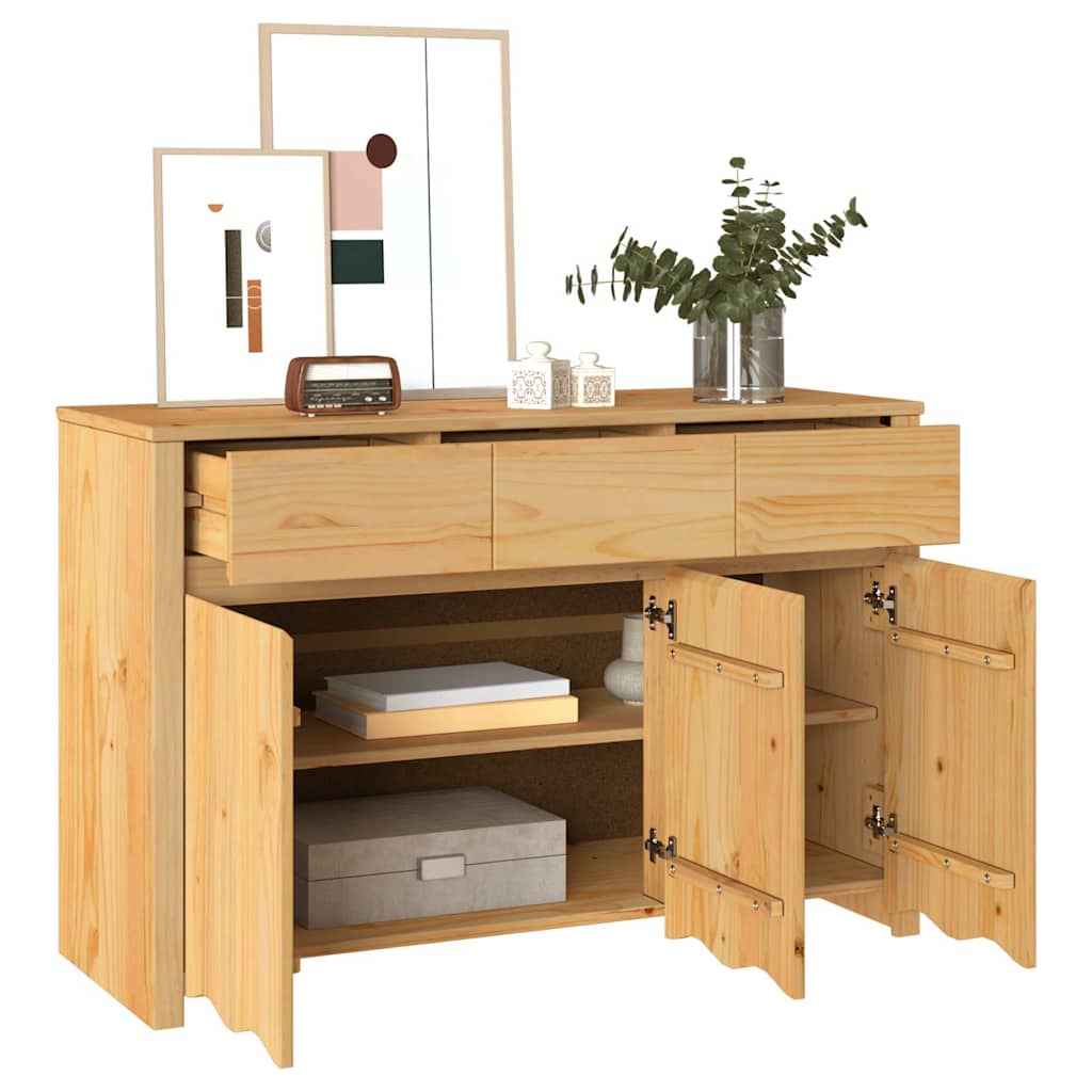 Sideboard Drammen Egetræsfarvet 114 x 43 x 75.5 cm