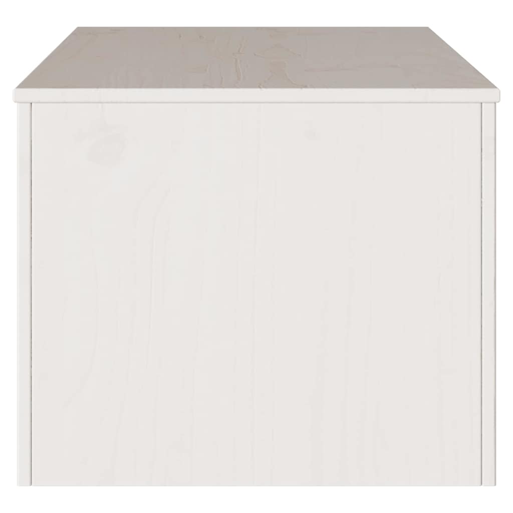 Sofabord Drammen Hvid 99 x 55 x 45 cm Massivt fyrretræ