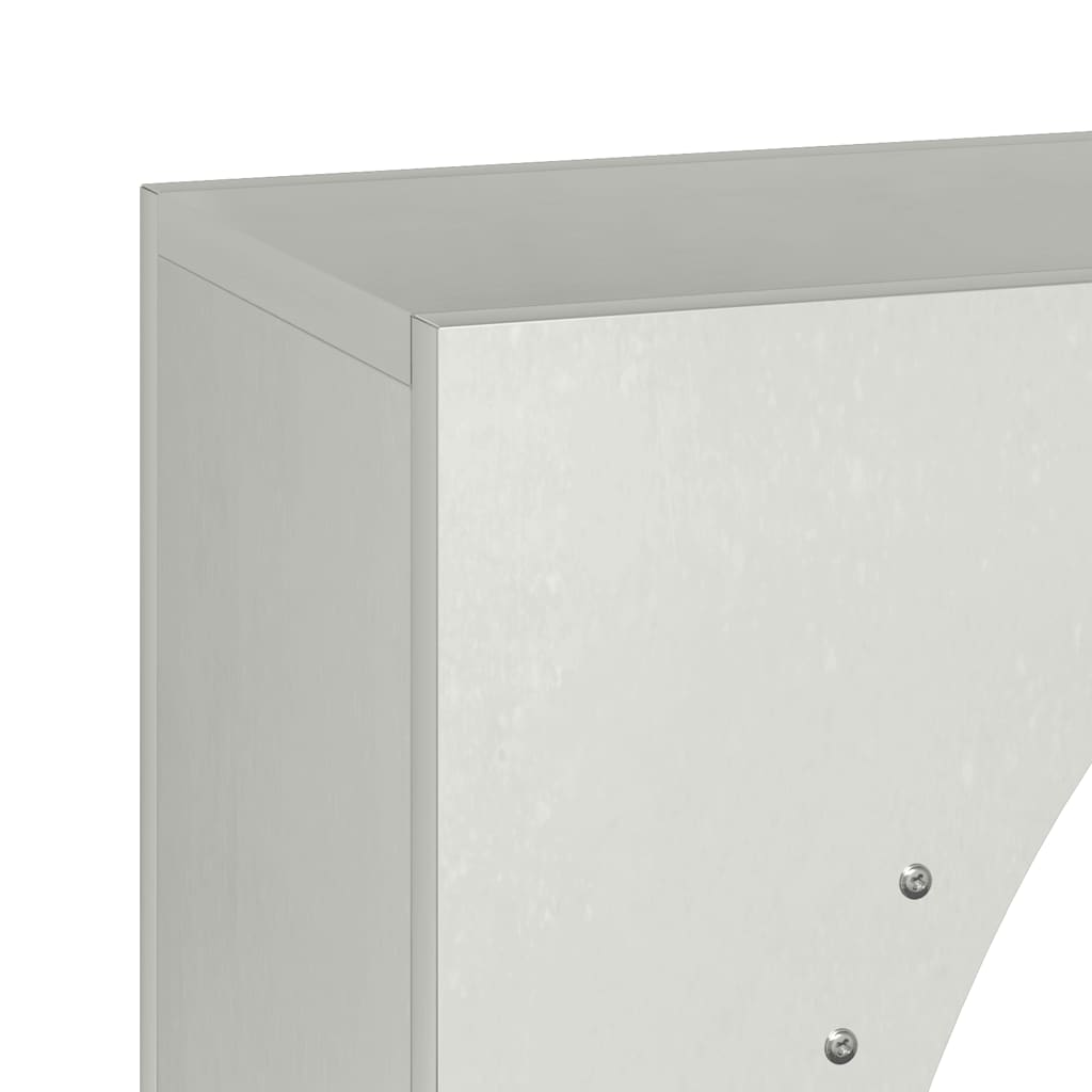 brændestativ 50x23x100 cm rustfrit stål