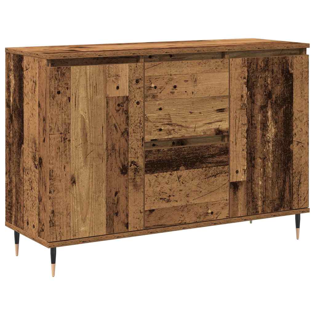 Sideboard Gammelt træ 101,5 x 35 x 70 cm Konstrueret træ