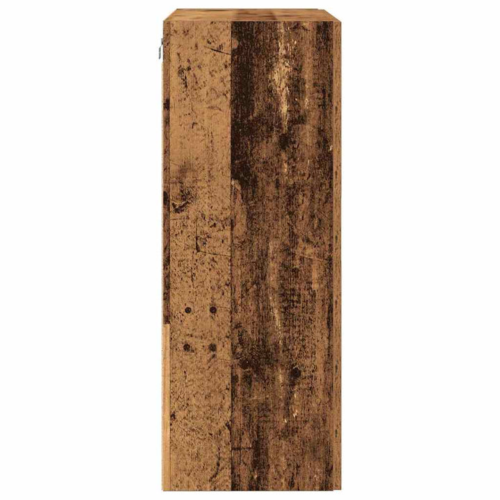 Væghængt skab Gammelt træ 69.5 x 34 x 90 cm Konstrueret træ