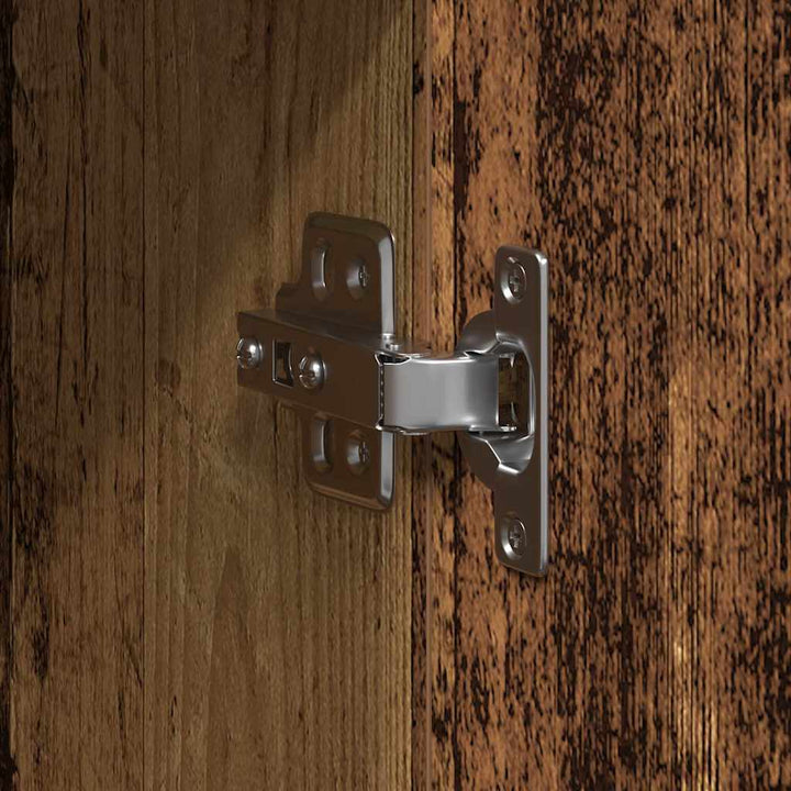 Sideboard Gammelt træ 90 x 34 x 80 cm Konstrueret træ