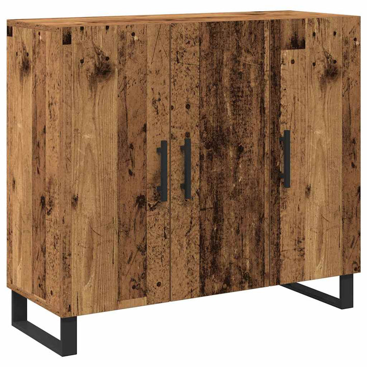 Sideboard Gammelt træ 90 x 34 x 80 cm Konstrueret træ